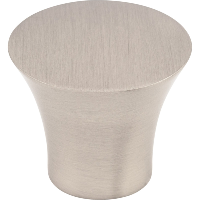 Shrewsbury Round Knob, Brushed Satin Nickel, 1 15/16" Knob Diameter