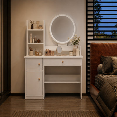 Round LED Vanity Mirror