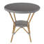 Tobias Outdoor Rattan Round Bistro Table-262363195