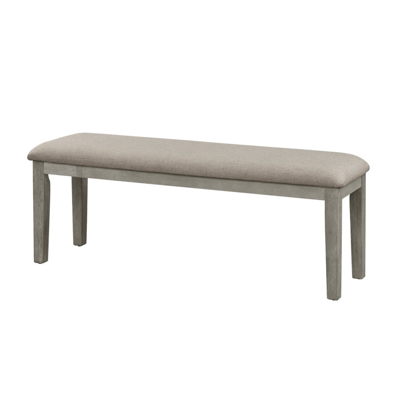 Mobilier de salle à manger en tissu brossé 1pc, Gris