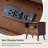 Iasiah 24" Mid-Century Modern Nightstand with Charging Ports and Hidden Drawer-109008939