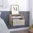 Busan Modern Floating Nightstand , End Table, Side Table Single-Drawer Design With Sleek Two-Tiered Top Shelf Surfaces- Light Grey - Bedroom-1947625120
