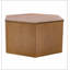 Table basse cannelée