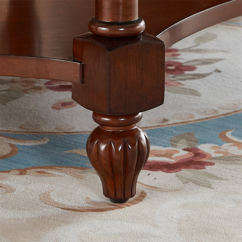 Samime Glass Top Single Coffee Table