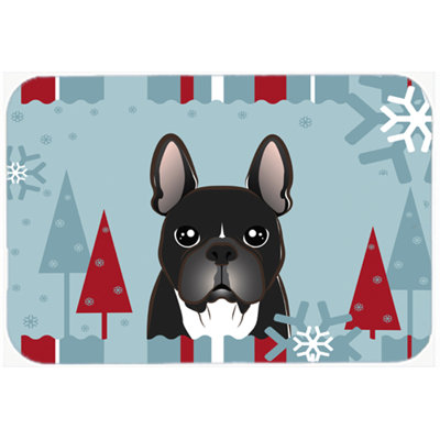 Tatig French Bulldog Glass Cutting Board