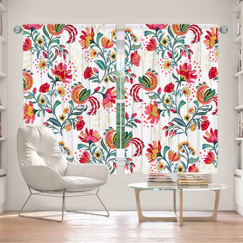 Room Darkening Curtain Pair, 56" W x 78" L