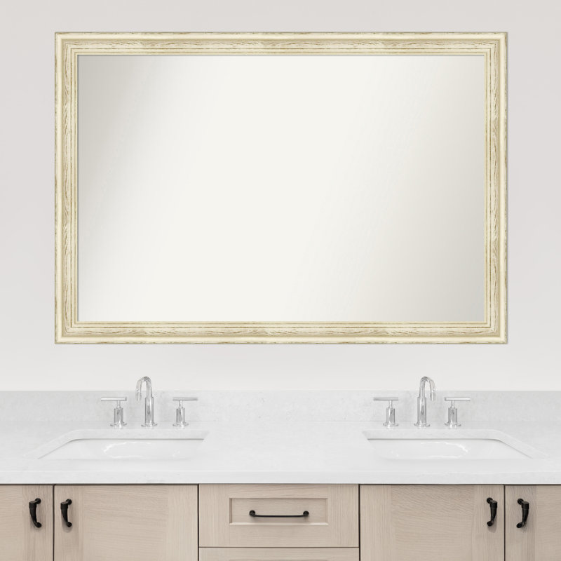 Miroir mural pour salle de bain Country, Rectangle, H 33,5 po x l 48,5 po