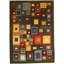 Hand Knotted Geometric Area Rug