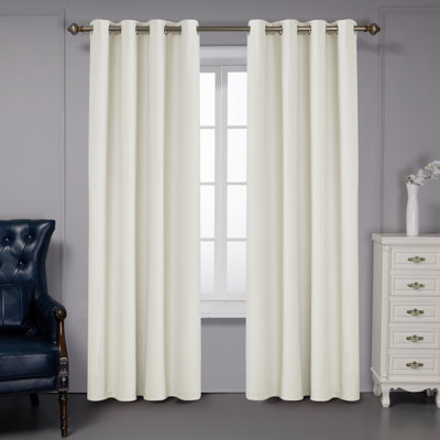 Ipswich Blackout Thermal Grommet Curtain Panels