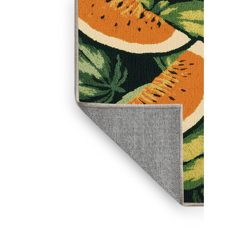  Tapis lavable Ambrosia Melon, Rectangle 4pi x 6 pi