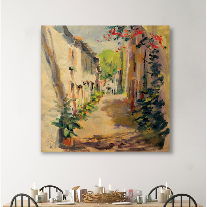 « france iii », peinture, H 24 po x l 24 po x P 1,5 po, Toile tendue