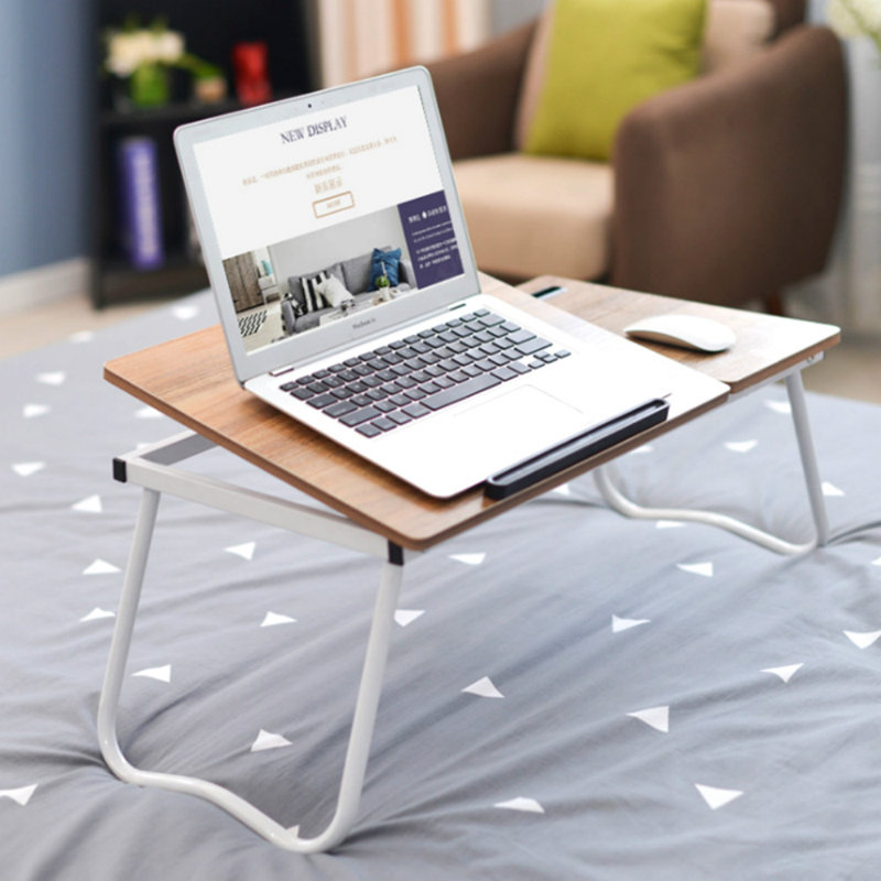 Carrine Adjustable Metal Base Standing Desk Converter, Coffee