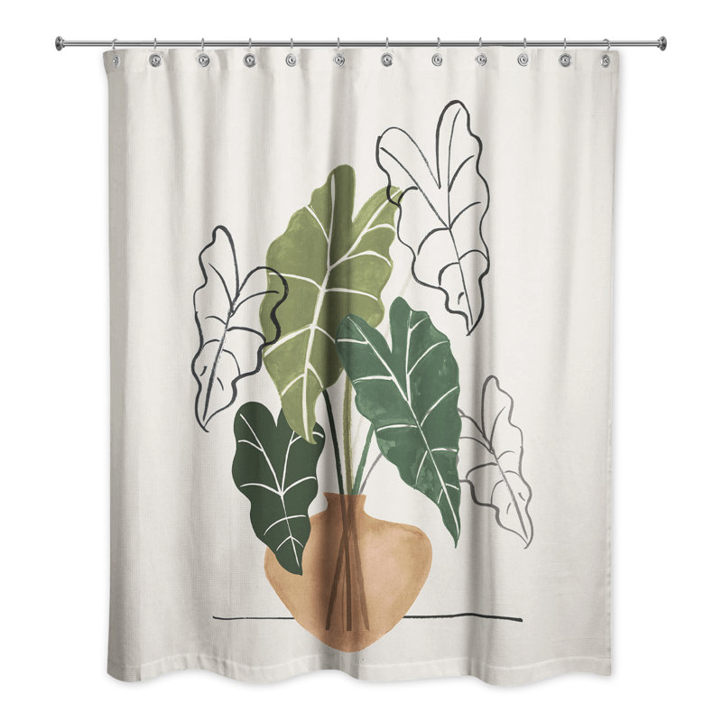 Rideau de douche Boho