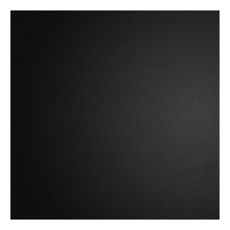 Tabouret de bar ou de comptoir pivotant Piren au fini noir avec siège en similicuir gris