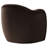 Compose Performance Velvet Accent Chair In Mulberry-105239634