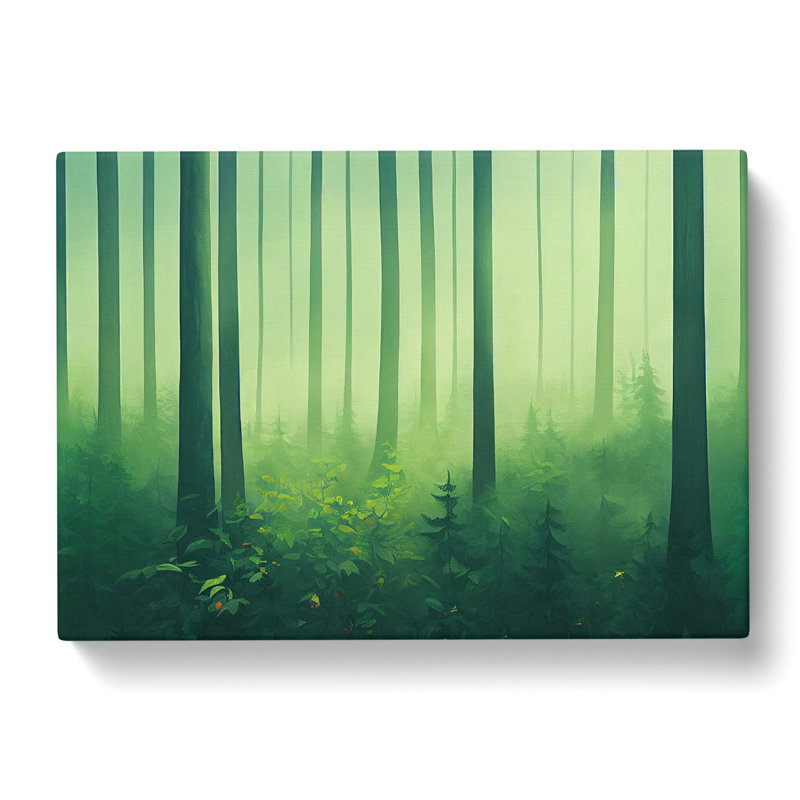 Elegant Forest - Wrapped Canvas, 35cm H x 50cm W x 3cm D