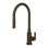 LombardiaÂ® Single-Hole Pulldown Kitchen Faucet With Metal Lever