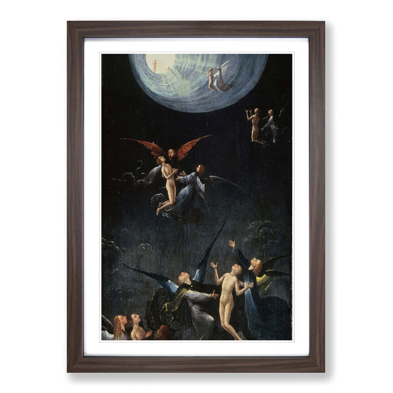 Hieronymus Bosch - Single Picture Frame Painting, Walnut