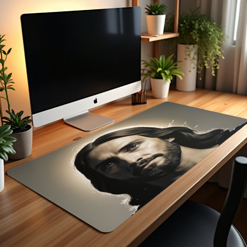 Polyester Desk Pad, 23.6x13.8