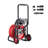 VEVOR 100 Ft x 3/4 In Auto Feed Drain Cleaner Machine with 4 Cutters, Electric Sewer Snake Auger on Wheels for 4-8 Inch Pipes