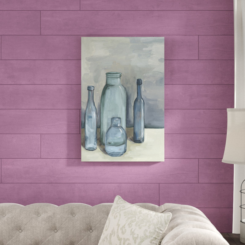 Still Life with Bottles I by Melissa Wang - Painting Print, 76cm H x 51cm W, Wrapped Canvas