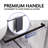 68” - 72" W x 77” H Double Sliding Frameless Glass Shower Doors |3/8" Thickened Clear Tempered Glass | Leak-Proof Precision | Durable Stainless-Steel Hardware | Easy Clean Glass |Clear Glass-100146548