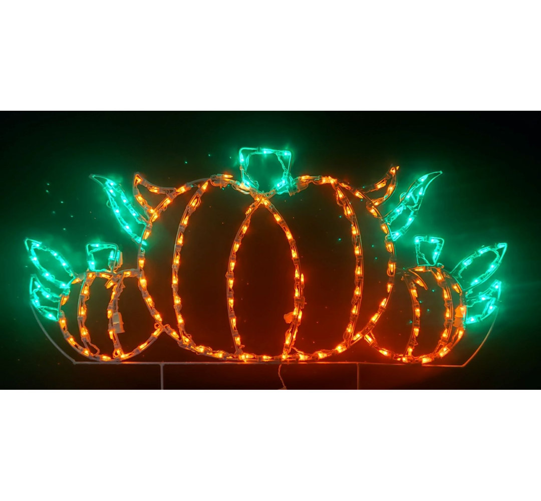 Pumpkin Patch Thanksgiving Fall Halloween Holiday Lighted Display Lori's Lighted D'Lites
