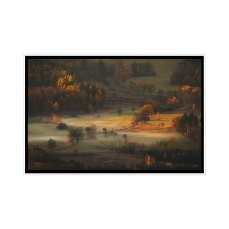 Speak Of The Sun. - Floater Frame Print on Canvas