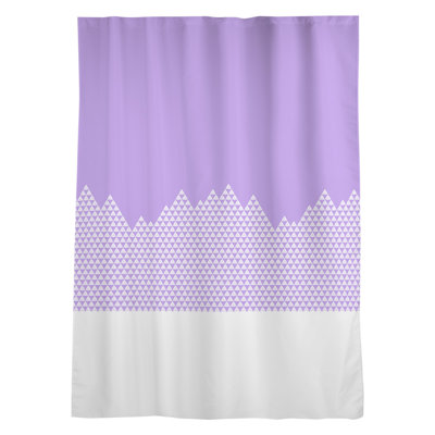 Panneau de rideau simple avec passe-tringle mountain window Avicia