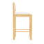 Tabouret de comptoir en bois massif 26,5 po-1929665151
