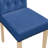 Amby Linen Tufted Upholstered Parsons Dining Chairs with Wood Legs-1120528458