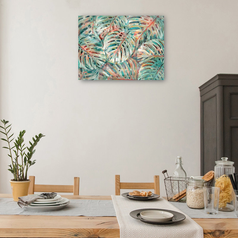 «Tropic Dream» par Studio Arts, reproduction d'art sur toile, Toile tendue, L 14 po x H 11 po
