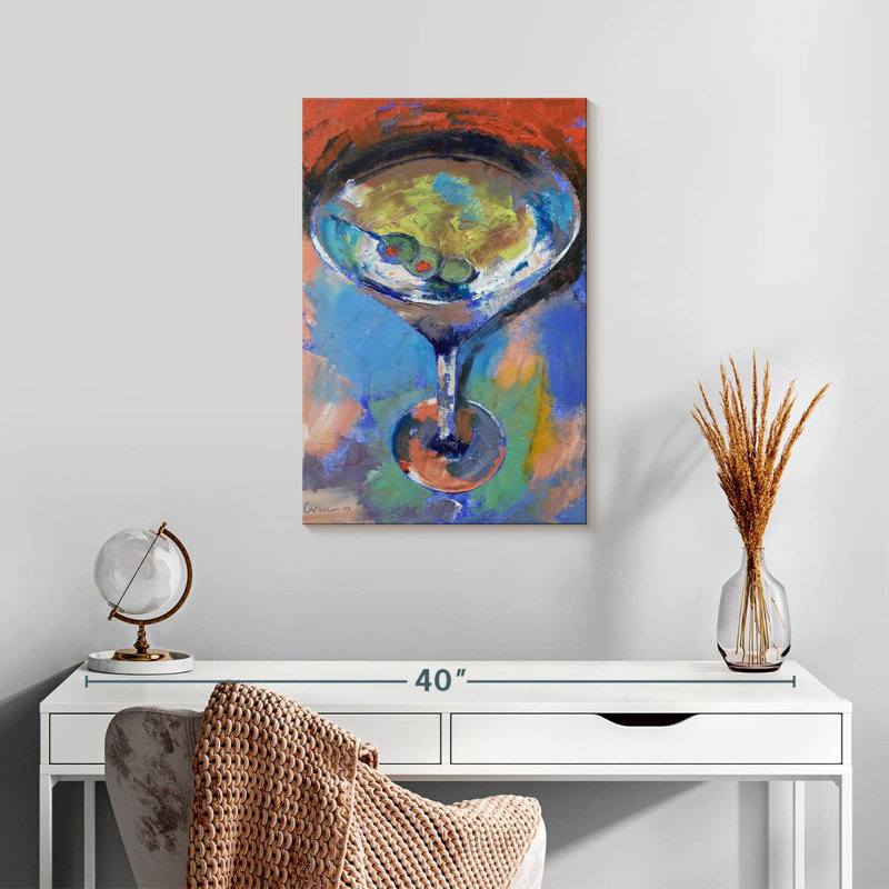 Yarlin Bar Martini, 24" H x 16" W