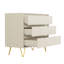 Almaas 81.5cm W 3 - Drawer Chest of Drawers-979663008