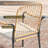 Round Patio Dining Set with 63" Dining Table and 10 Cushioned Rattan Stackable Chairs-1239124335