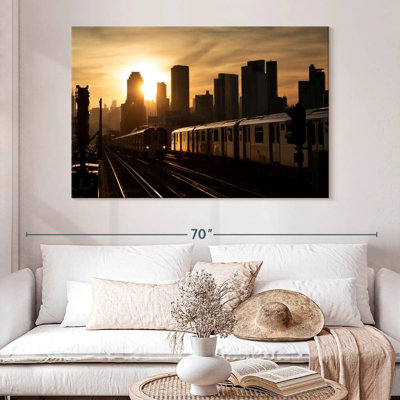 Coucher de soleil Sirci NYC Subway
