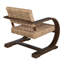 Fauteuil d'appoint en noyer Goodcridge Beachcrest Home ™