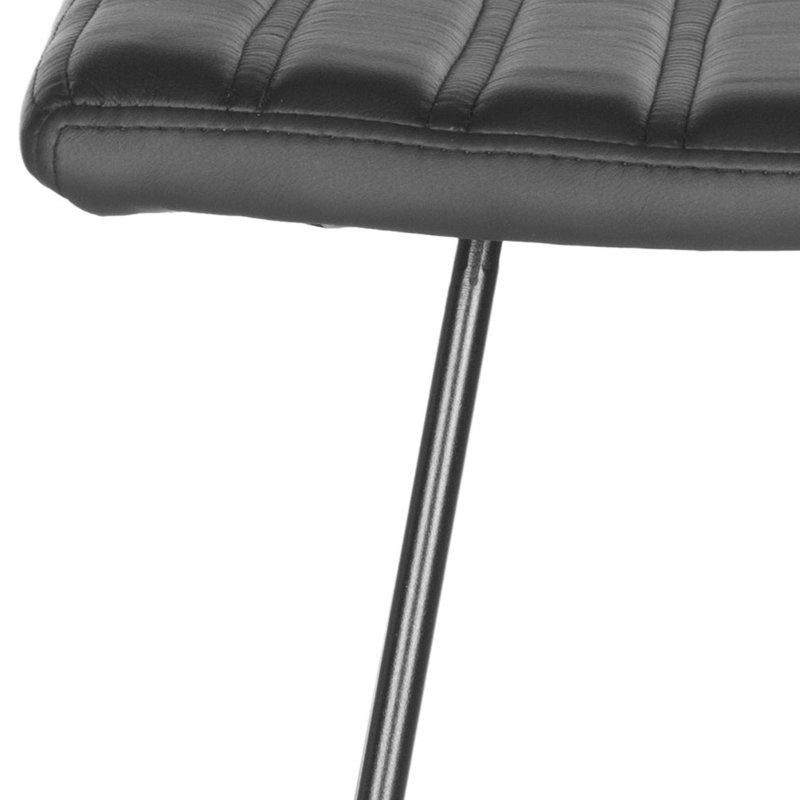 Tabouret de bar et de comptoir Kamyrie, Noir, Tabouret de bar (assise de 30 po de hauteur)