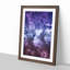 Purple Clouds in Abstract - Picture Frame Graphic Art Print-55765521-55765522