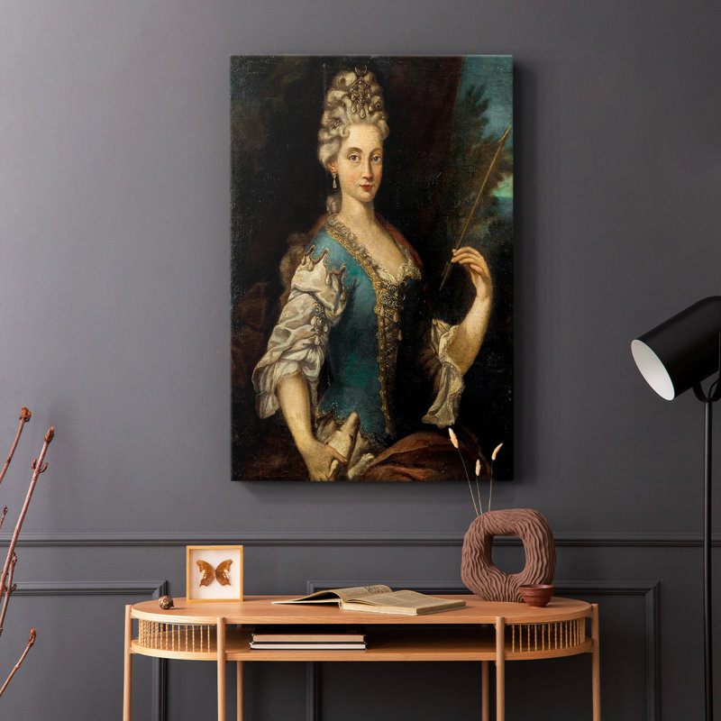 Impression de portrait rétro Cxxxv - galerie enveloppée de cavas, H 60 po x l 40 po