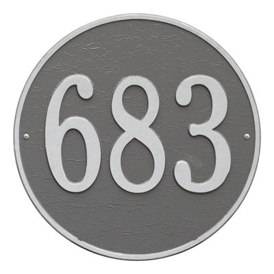 1-Line Wall Address Plaque