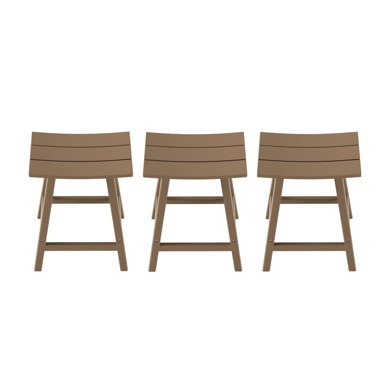 Laguna Outdoor Stool, Brown, Counter Stool (24" Seat Height)