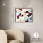 «Crimson and Blue», reproduction d'art sur toile par Art Remedy-118146631-118146630