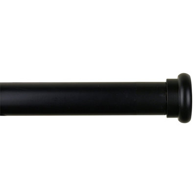 Tringle à rideaux simple ajustable 0,63 po Mummert