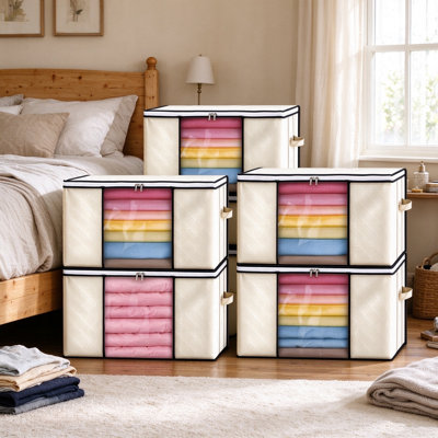 Ensemble de sacs de rangement en tissu