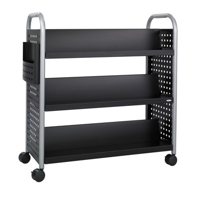 Scoot Double-Sided Book Cart