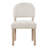 Coleson Upholstered Back Side Chair in Beige