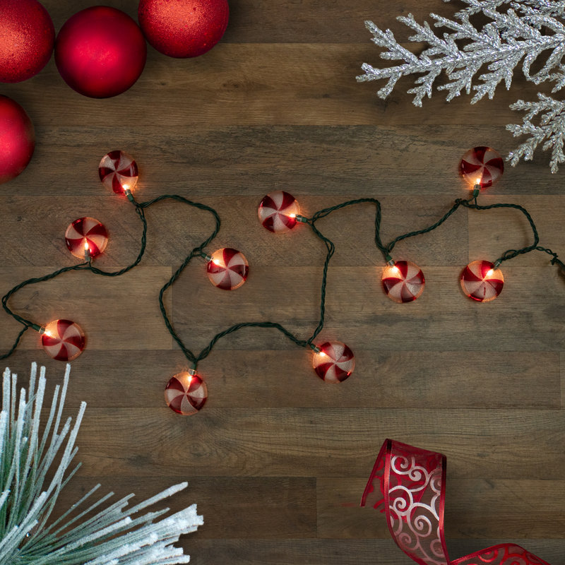 10 - Bulb 102'' Plug-in Novelty String Light