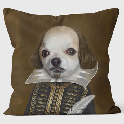 Shakespeare Square Throw Cushion