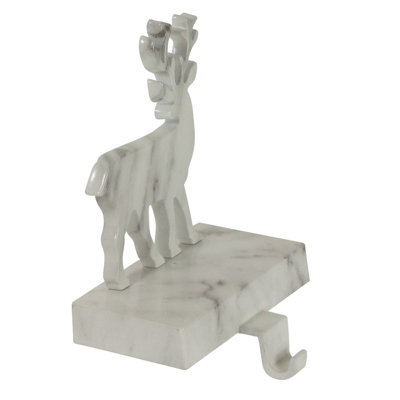 Porte-chaussette de Noël cerf 7,5 po